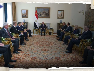 السيسي يستقبل أمين مجلس الأمن الروسي.. والأخير ينقل له رسالة من بوتين