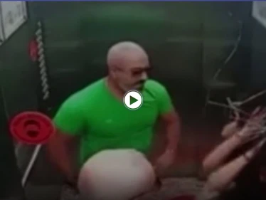 بالفيديو || كاميرا مراقبة توثق ضرب رجل سوري لابنته في المصعد.. والشرطة التركية تعتقله