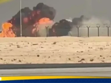 لحظة تحطم مقاتلة هندية ومصرع الطيار بسماء دبي (فيديو) - وكالة ستيب نيوز