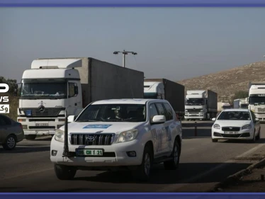 مساعدات أممية مكونة من عشرات الشاحنات تدخل إدلب.. والتفاصيل