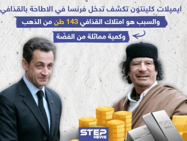وثيقة كلينتون تكشف سبب تدخل الرئيس الفرنسي نيكولا ساركوزي في الاطاحة بالقذافي!