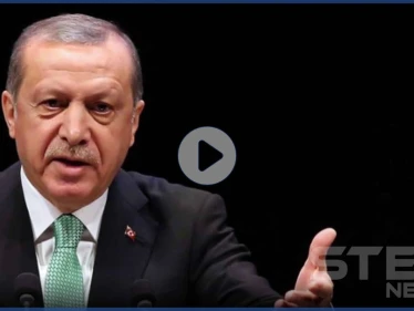 بالفيديو|| أردوغان يحرج وزير قطري ويطلب منه تعديل جلسته أمام الكاميرات