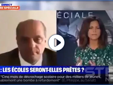 بالفيديو|| وقعت الكاميرا فكشفته.. وزير فرنسي خلال لقاء مباشر بلا بنطال في الحمام