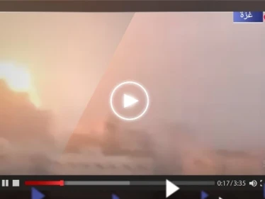 ضربة إسرائيلية تدمر برجاً وسط غزة.. وكتائب القسام تقصف سديروت بمئة صاروخ
