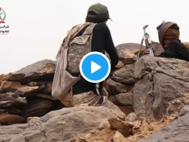 بالفيديو|| الجيش اليمني يوجه رسالة تحذير إلى المتواجدين بمناطق ميليشيا الحوثي.. ويوثق تحرير موقع استراتيجي