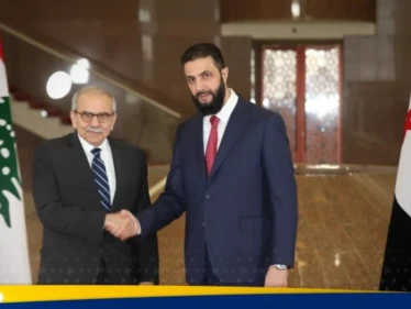 ملفات ساخنة على الطاولة.. الشرع  يستقبل رئيس وزراء لبنان