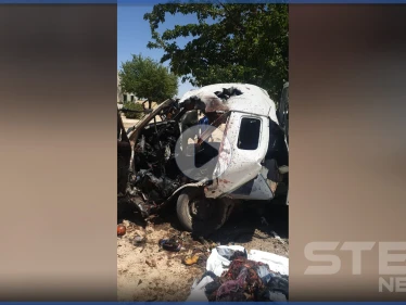 بالفيديو|| قطعتهم لأشلاء.. طائرة مسيّرة مجهولة تستهدف سيارة في ريف حلب لخلية "داعشية"