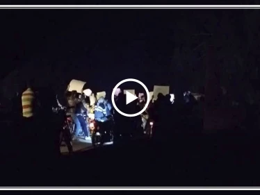 شاهد بالفيديو|| مظاهرة ليليلة تجوب قرى وبلدات درعا تطالب بالمعتقلين