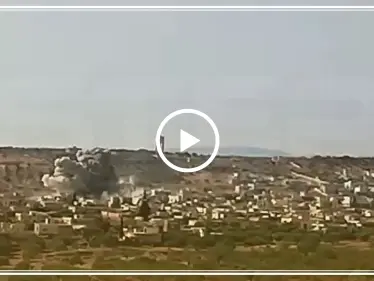 شاهد بالفيديو|| قصف روسي هستيري على إدلب والمعارضة ترّد - وكالة ستيب نيوز