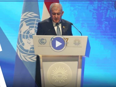 بالفيديو || زلّة لسان لـ الرئيس العراقي الجديد في مؤتمر المناخ تُثير تفاعلاً واسعاً