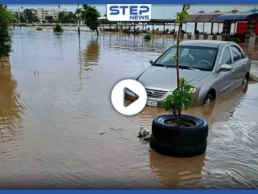 بالفيديو|| بانياس السورية غارقة بالفيضانات.. وسيدة توجّه هذه الكلمات الغاضبة لرأس النظام السوري