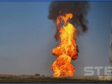 بالفيديو || لأسباب مجهولة.. قتلى وجرحى بانفجار ضخم لأنبوب غاز جنوبي العراق