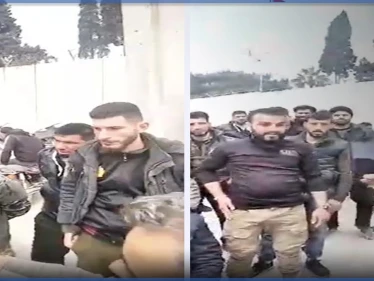 بالفيديو || احتجاجات من المدنيين ومقاتلي المعارضة الموالية لتركيا بريف حلب