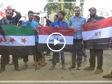 عدسة ستيب ترصد مظاهرات وسط مدينة إدلب تطالب بإسقاط النظام ووقف القصف على المحافظة