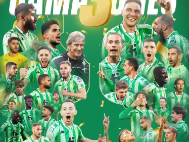 ريال بيتيس يتوج بلقب كأس ملك إسبانيا بعد الفوز على فالنسيا