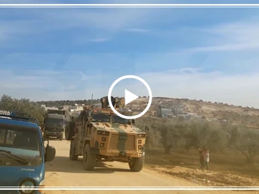 فيديو خاص|| الأرتال التركية مستمرة بالدخول إلى الشمال السوري.. والوجهة أطراف سراقب