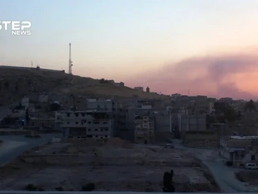 بث مباشر لأذان المغرب من مدينة الباب شرقي حلب - وكالة ستيب نيوز