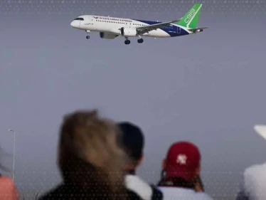 طائرة سي 919 الصينية تحلق في سماء دبي: منافس جديد لعمالقة الطيران العالميين - وكالة ستيب نيوز