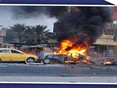 سيارة مفخخة تستهدف حاجزًا للحشد الشعبي بسامراء العراقية.. والحصيلة!