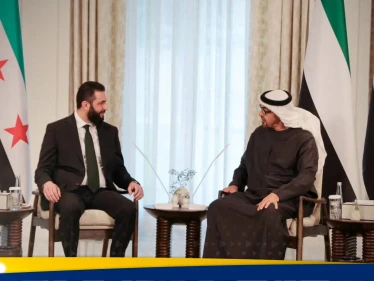 محمد بن زايد لـ الشرع: الإمارات ستدعم سوريا بكل ما تستطيع