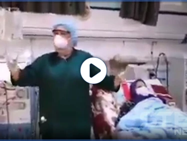 بالفيديو|| أطباء تونسيون يرقصون مع مصابي كورونا يداً بيد على أنغام أغنية "بنت الجيران"