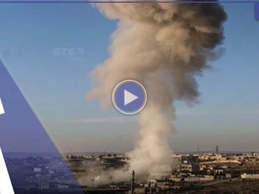 بالفيديو || الطيران الحربي الروسي يستهدف المنشآت الحيوية والخدمية في محافظة إدلب