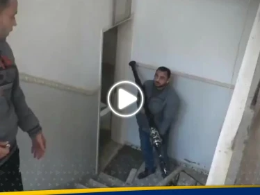 لقطات حصل عليها الجيش الإسرائيلي من كاميرا مقاتل قسّامي