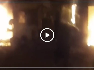 داعش يبثُّ مقطعًا مصورًا للهجوم على حقل الهيل النفطي وإحراق ثكنة داخله (فيديو)