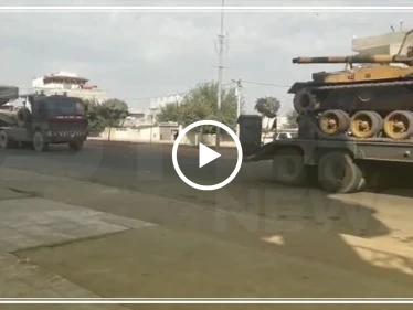تعزيزات جديدة للجيش التركي باتجاه الحدود السورية التركية من جهة تل ابيض السوري