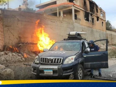 نجاة مسؤول كبير بحماس ومقتل 3 آخرين في غارة إسرائيلية جنوبي لبنان (فيديو)