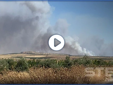 بالفيديو|| الخسائر بالمليارات.. النظام السوري يطيح بالثروة الزراعية جنوب إدلب وشمال حماة عبر إحراق الأراضي