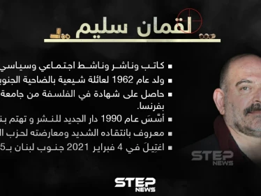 تعرّف على أبرز محطات حياة الناشط لقمان سليم