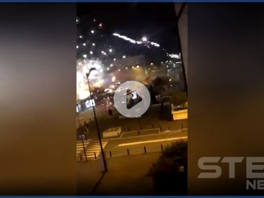 بالفيديو || مظاهرات لـ الشرطة الفرنسية تطالب بالحماية بعد مهاجمة مخفرها بالمفرقعات