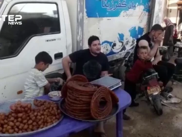 شاهد أجواء رمضان في بلدة أطمة شمال إدلب