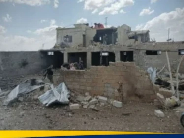 قصف جوي يعتقد أنه أردني يستهدف منزل في السويداء جنوب سوريا 