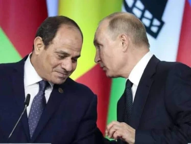 السيسي يجري اتصالاً هاتفياً مع بوتين ويؤكد له على أمرين