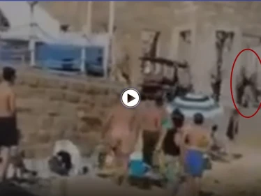 بالفيديو|| مرافقة جبران باسيل يعتدون على امرأة بالضرب ويقومون بتكسير هاتفها واسمه يتصدر الترند