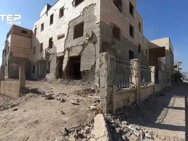 عدسة ستيب ترصد مشفى مدينة هجين الوطني المدمر بريف دير الزور