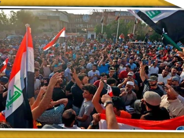 بعد ليلة دامية.. القيادة المشتركة العراقية تتوعد المتظاهرين بقانون مكافحة الإرهاب
