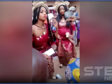 بالفيديو || إحداهما حامل.. شقيقتان تتزوجان من رجل واحد في نيجيريا