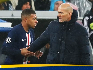 بكلمات غامضة.. زيدان يُثير التكهنات حول انتقال مبابي إلى ريال مدريد