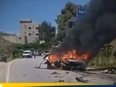 شاهد|| غارات إسرائيلية عنيفة جنوب لبنان.. وانفجار سيارة للجيش
