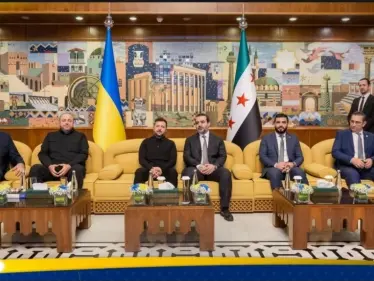 الرئيس الأوكراني في سوريا.. من استقبله من مطار دمشق!؟ - وكالة ستيب نيوز