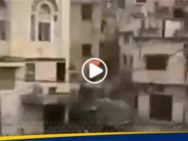 بالفيديو|| لحظة تفجير سرايا القدس جرافة على متنها جنود إسرائيليين