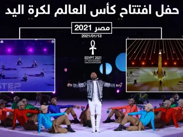 حفل افتتاح كأس العالم لكرة اليد في مصر 2021