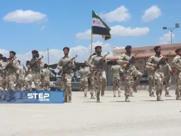 صور | تخريج دفعة من مقاتلي اللواء 211 في الجيش الوطني التابع للجيش السوري الحر - وكالة ستيب نيوز