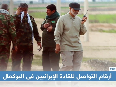 شبكة محلية تكشف أرقام تواصل قادة الميليشيات الإيرانية في البوكمال