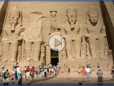بالفيديو|| ظاهرة تعامد الشمس على وجه الملك رمسيس الثاني في مصر