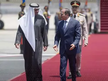 لقاء محمد بن زايد والسيسي.. تنسيق إقليمي وتوسيع التعاون - وكالة ستيب نيوز
