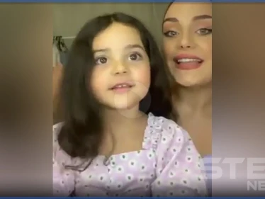 بالفيديو|| "دهشة وإعجاب".. ابنة هيفاء وهبي وحفيدتها ترقصان وتغنيان لحسين الجسمي